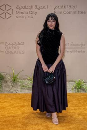 Opening of Doha Film Festival - Doha Saudi actress Sarah Taibah arrives to the opening ceremony of Doha Film Festival 2025, at Katara cultural village, in Doha, Qatar, on November 20, 2025. Photo by Ammar Abd Rabbo ABACAPRESS.COM Doha Qatar  Copyright: xAbdxRabboxAmmar ABACAx