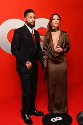 GQ Men of The Year Awards - Arrivals Juan Luis Londono Arias know as Maluma and his girlfriend Susana Gomez attend the red carpet for 2025 GQ Men of the Year Awards at Hotel Reforma. on November 20, 2025 in Mexico City, Mexico. Mexico City CDMX Mexico Copyright: xCarlosxTischlerx