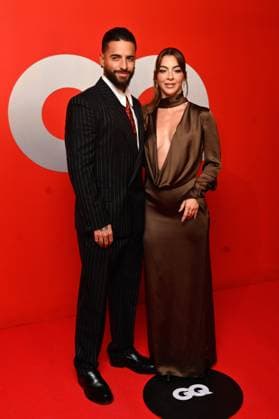 GQ Men of The Year Awards - Arrivals Juan Luis Londono Arias know as Maluma and his girlfriend Susana Gomez attend the red carpet for 2025 GQ Men of the Year Awards at Hotel Reforma. on November 20, 2025 in Mexico City, Mexico. Mexico City CDMX Mexico Copyright: xCarlosxTischlerx