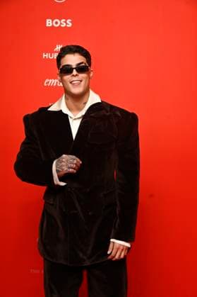 November 20, 2025, Mexico City, Ciudad de Mexico, Mexico: Lunay attends the red carpet for 2025 GQ Men of the Year Awards at Hotel Reforma. on November 20, 2025 in Mexico City, Mexico. Mexico City Mexico - ZUMAe321 20251120_zea_e321_215 Copyright: xCarlosxTischlerx