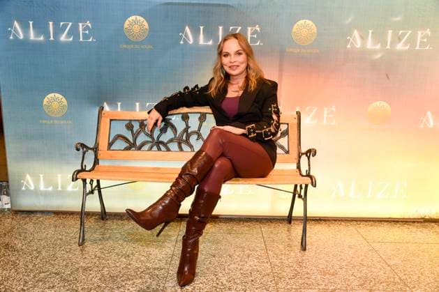 abb- Regina Halmich ex Boxerin zu Gast bei der WELTPREMIERE von ALIZE vom Cirque du Soleil im Theater am Potsdamer Platz am 20.11.2025 in Berlin Berlin Deutschland