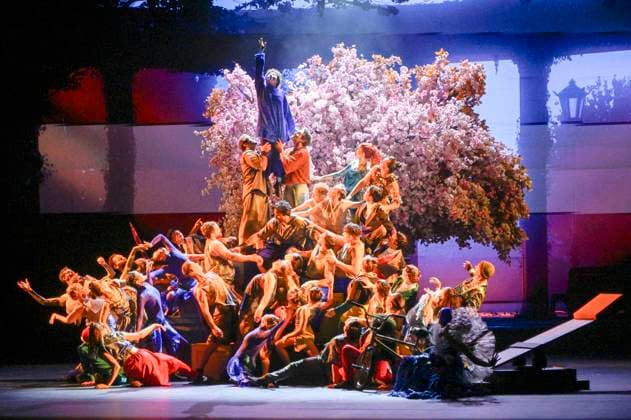 abb- Darsteller Kuenstler Akrobaten Schlussbild bei der Show in der Manage bei der WELTPREMIERE von ALIZE vom Cirque du Soleil im Theater am Potsdamer Platz am 20.11.2025 in Berlin Berlin Deutschland *** abb performers artists acrobats final picture at the show in the Manage at the WORLD PREMIERE of ALIZE by Cirque du Soleil at the Theater am Potsdamer Platz on 20 11 2025 in Berlin Berlin Germany