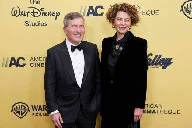 Charles H. Rivkin und Donna Langley bei der 39. Verleihung der American Cinematheque Awards 2025 im Hotel Beverly Hilton. Beverly Hills, 20.11.2025