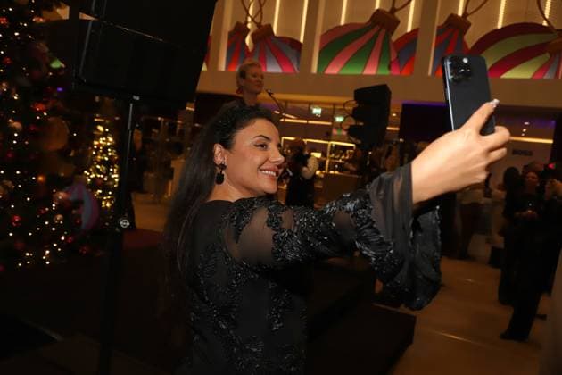 ALSTERHAUS CHRISTMAS SHOPPING NIGHT 20.11.2025 Susi Kentikian, Alsterhaus Christmas Shopping Night 2025, Hamburg, 20.11.2025 Copyright: xEventpressxMPx