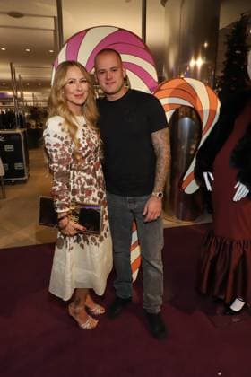 ALSTERHAUS CHRISTMAS SHOPPING NIGHT 20.11.2025 Jenny Elvers, Paul Elvers, Alsterhaus Christmas Shopping Night 2025, Hamburg, 20.11.2025 Copyright: xEventpressxMPx