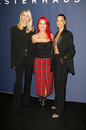 Lena Gercke, Dana Diekmeier und Amira Aly bei der 15. Alsterhaus Christmas Shopping Night 2025 im Alsterhaus. Hamburg, 20.11.2025