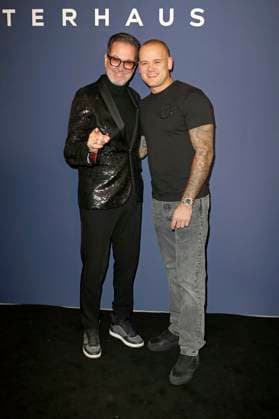 Alex Jolig und Sohn Paul Jolig bei der 15. Alsterhaus Christmas Shopping Night 2025 im Alsterhaus. Hamburg, 20.11.2025
