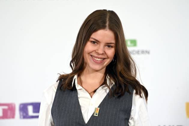 Ariana MUELLER, Müller, Moderatorin, Portraet, Porträt, Portrait, Angeschnittenes Einzelbild, Einzelmotiv, 30. RTL Spendenmarathon Wir helfen Kindern , Fernsehen, 20.-21.11.2025 in Huerth, Deutschland,