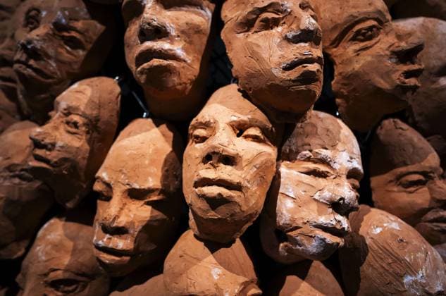 AMSTERDAM Art in the lead-up to the opening of the Suriname Museum. On the fiftieth anniversary of the Republic of Suriname, the museum will be opened by King Willem-Alexander. ANP FREEK VAN DEN BERGH netherlands out - belgium out  Copyright: xx x542671778x originalFilename: 542671778.jpg