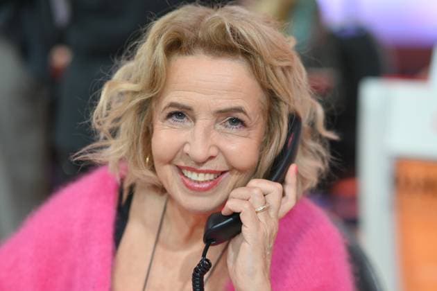 Michaela MAY, Schauspielerin, Portraet, Porträt, Portrait, Angeschnittenes Einzelbild, Einzelmotiv, 30. RTL Spendenmarathon Wir helfen Kindern , Fernsehen, 20.-21.11.2025 in Huerth, Deutschland,