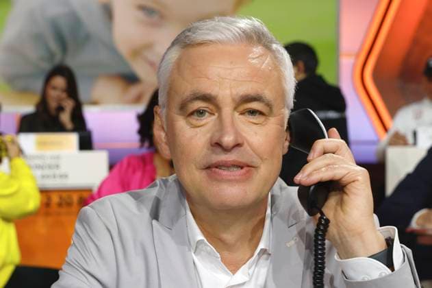 Andreas von Thien beim 30. RTL-Spendenmarathon 2025 im Studio 8 der EMG Studios. Hürth, 21.11.2025