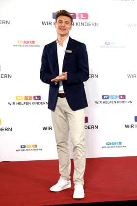 Friedrich Dieckmann beim 30. RTL-Spendenmarathon 2025 im Studio 8 der EMG Studios. Hürth, 21.11.2025