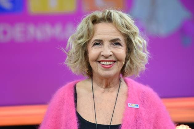 Michaela MAY, Schauspielerin, Portraet, Porträt, Portrait, Angeschnittenes Einzelbild, Einzelmotiv, 30. RTL Spendenmarathon Wir helfen Kindern , Fernsehen, 20.-21.11.2025 in Huerth, Deutschland,