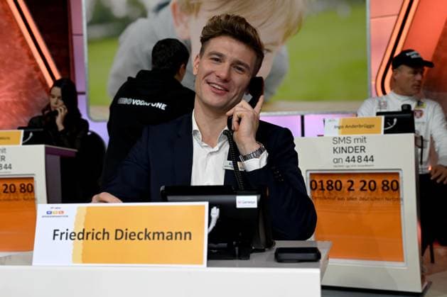 30. RTL-Spendenmarathon 2025 am 21.11.2025 im EMG Studio 8 in Hürth Friedrich Dieckmann beim 30. RTL-Spendenmarathon 2025 am 21.11.2025 im EMG Studio 8 in Hürth.
