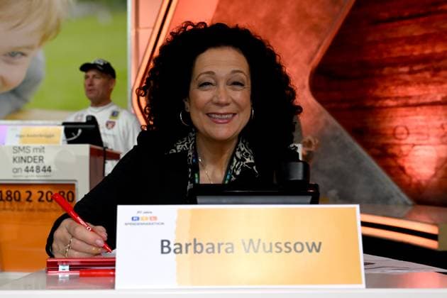 30. RTL-Spendenmarathon 2025 am 21.11.2025 im EMG Studio 8 in Hürth Barbara Wussow beim 30. RTL-Spendenmarathon 2025 am 21.11.2025 im EMG Studio 8 in Hürth.