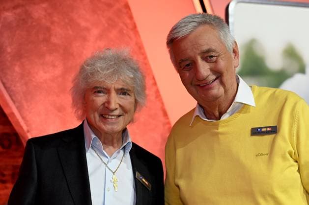 30. RTL-Spendenmarathon 2025 am 21.11.2025 im EMG Studio 8 in Hürth Peter Orloff, links und Reiner Meutsch beim 30. RTL-Spendenmarathon 2025 am 21.11.2025 im EMG Studio 8 in Hürth.