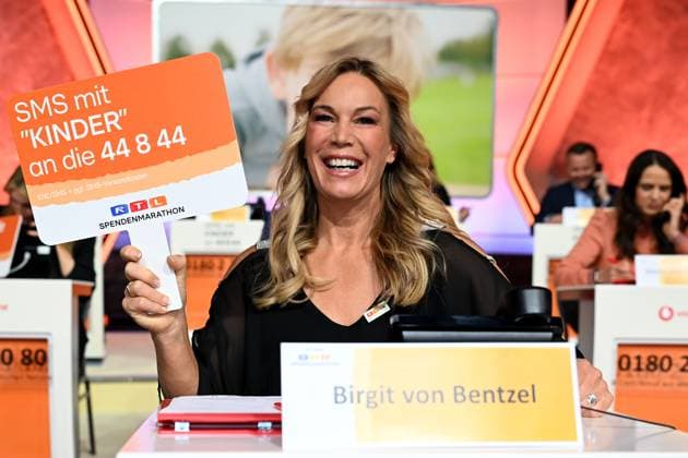30. RTL-Spendenmarathon 2025 am 21.11.2025 im EMG Studio 8 in Hürth Birgit von Bentzel beim 30. RTL-Spendenmarathon 2025 am 21.11.2025 im EMG Studio 8 in Hürth.