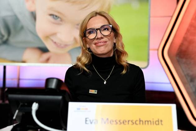 30. RTL-Spendenmarathon 2025 am 21.11.2025 im EMG Studio 8 in Hürth Eva Messerschmidt beim 30. RTL-Spendenmarathon 2025 am 21.11.2025 im EMG Studio 8 in Hürth.