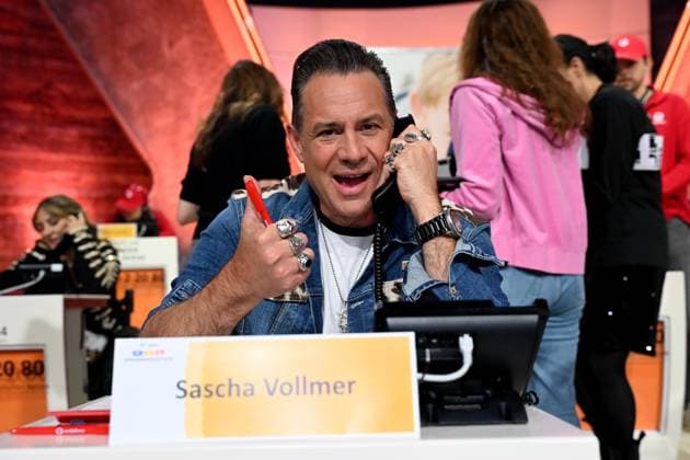 30. RTL-Spendenmarathon 2025 am 21.11.2025 im EMG Studio 8 in Hürth Sascha Vollmer beim 30. RTL-Spendenmarathon 2025 am 21.11.2025 im EMG Studio 8 in Hürth.