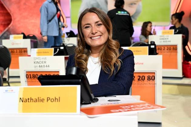 30. RTL-Spendenmarathon 2025 am 21.11.2025 im EMG Studio 8 in Hürth Nathalie Pohl beim 30. RTL-Spendenmarathon 2025 am 21.11.2025 im EMG Studio 8 in Hürth.