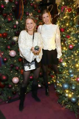 Nova Meierhenrich und Sina Zadra bei der 15. Alsterhaus Christmas Shopping Night 2025 im Alsterhaus. Hamburg, 20.11.2025