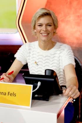 Verena Fels beim 30. RTL-Spendenmarathon 2025 im Studio 8 der EMG Studios. Hürth, 21.11.2025