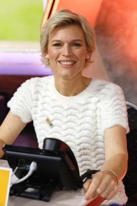 Verena Fels beim 30. RTL-Spendenmarathon 2025 im Studio 8 der EMG Studios. Hürth, 21.11.2025