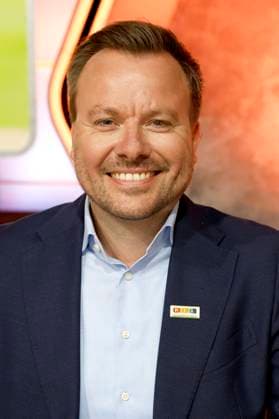 Oliver Beckmeier beim 30. RTL-Spendenmarathon 2025 im Studio 8 der EMG Studios. Hürth, 21.11.2025