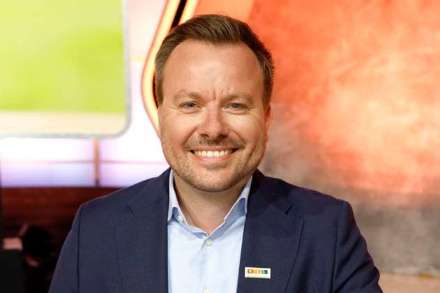 Oliver Beckmeier beim 30. RTL-Spendenmarathon 2025 im Studio 8 der EMG Studios. Hürth, 21.11.2025
