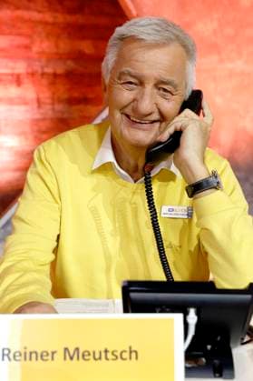 Reiner Meutsch beim 30. RTL-Spendenmarathon 2025 im Studio 8 der EMG Studios. Hürth, 21.11.2025