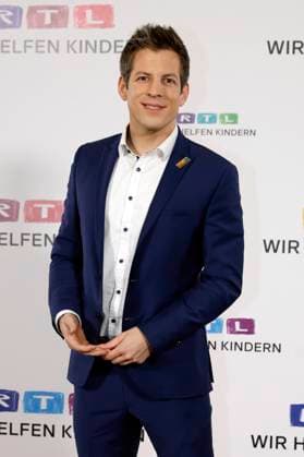 Daniel Schüler beim 30. RTL-Spendenmarathon 2025 im Studio 8 der EMG Studios. Hürth, 21.11.2025