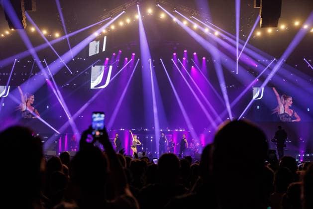 The Netherlands, 2025-11-20 20:29:59 NLD Amsterdam 20251120 - 5th edition of the Big Song Festival in Ziggo Dome. Pictured: Kaleen (Marie-Sophie Kreissl).  Copyright: xx x