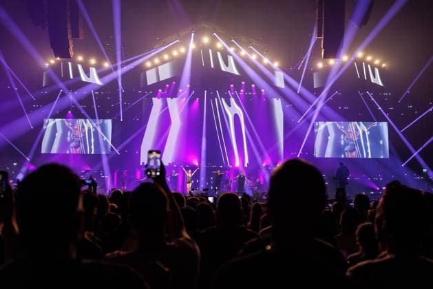 The Netherlands, 2025-11-20 20:30:03 NLD Amsterdam 20251120 - 5th edition of the Big Song Festival in Ziggo Dome. Pictured: Kaleen (Marie-Sophie Kreissl).  Copyright: xx x