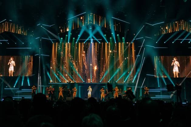 The Netherlands, 2025-11-20 20:39:03 NLD Amsterdam 20251120 - 5th edition of the Big Song Festival in Ziggo DomePictured: Stefania Liberakakis  Copyright: xx x