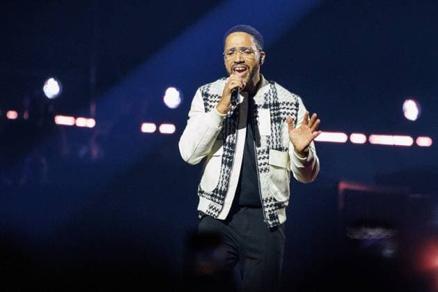 The Netherlands, 2025-11-20 20:52:42 NLD Amsterdam 20251120 - 5th edition of the Big Song Festival in Ziggo DomePictured: Cesar Sampson  Copyright: xx x