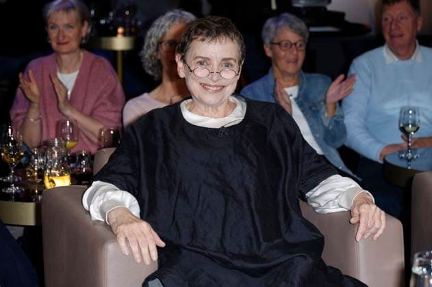 Katharina Thalbach bei der Aufzeichnung der NDR Talk Show im NDR Fernsehstudio Lokstedt. Hamburg, 21.11.2025