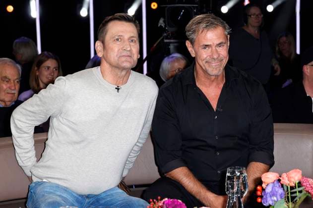 Ingo Naujoks und Sven Martinek bei der Aufzeichnung der NDR Talk Show im NDR Fernsehstudio Lokstedt. Hamburg, 21.11.2025