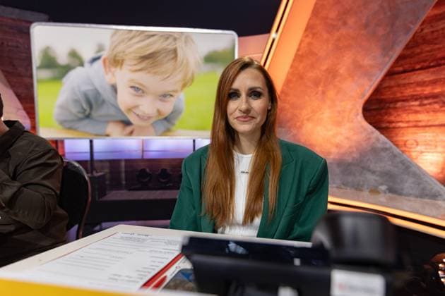 RTL Spendenmarathon in Köln, 21.11.2025. Bella LESNIK - Der 30. RTL-Spendenmarathon läuft derzeit in den EMG-Studios in Köln-Hürth. Zum Jubiläum wird erstmals 30 Stunden lang gesendet. Prominente Unterstützer nehmen live am Spendentelefon Spenden für Kinder in Not entgegen. Köln Hürth Nordrhein-Westfalen Deutschland Copyright: xBonn.digitalx