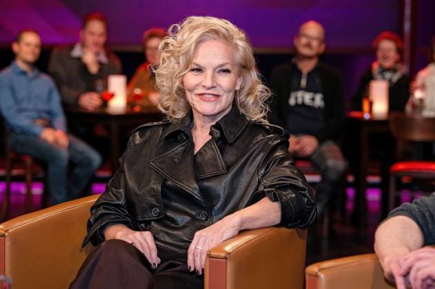 MDR - Riverboat. Sängerin und Moderatorin Ina Müller anläßlich der Aufzeichnung der MDR - Talkshow Riverboat am 21.11.2025 in der Mediacity Leipzig. 20251121ADO00902