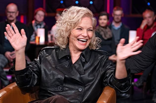 MDR - Riverboat. Sängerin und Moderatorin Ina Müller anläßlich der Aufzeichnung der MDR - Talkshow Riverboat am 21.11.2025 in der Mediacity Leipzig. 20251121ADO0020