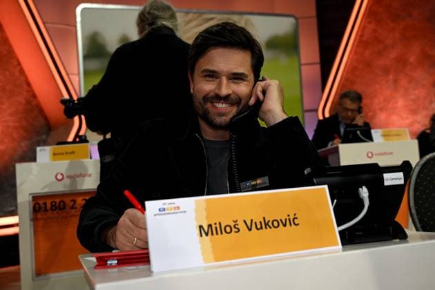 30. RTL-Spendenmarathon 2025 am 21.11.2025 im EMG Studio 8 in Hürth Milos Vukovic beim 30. RTL-Spendenmarathon 2025 am 21.11.2025 im EMG Studio 8 in Hürth.