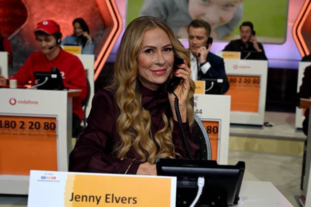 30. RTL-Spendenmarathon 2025 am 21.11.2025 im EMG Studio 8 in Hürth Jenny Elvers beim 30. RTL-Spendenmarathon 2025 am 21.11.2025 im EMG Studio 8 in Hürth.