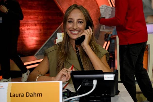 30. RTL-Spendenmarathon 2025 am 21.11.2025 im EMG Studio 8 in Hürth Laura Dahm beim 30. RTL-Spendenmarathon 2025 am 21.11.2025 im EMG Studio 8 in Hürth.