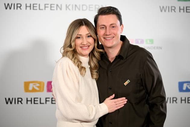 30. RTL-Spendenmarathon 2025 am 21.11.2025 im EMG Studio 8 in Hürth Lisa Walser, links und Henry Walser beim 30. RTL-Spendenmarathon 2025 am 21.11.2025 im EMG Studio 8 in Hürth.