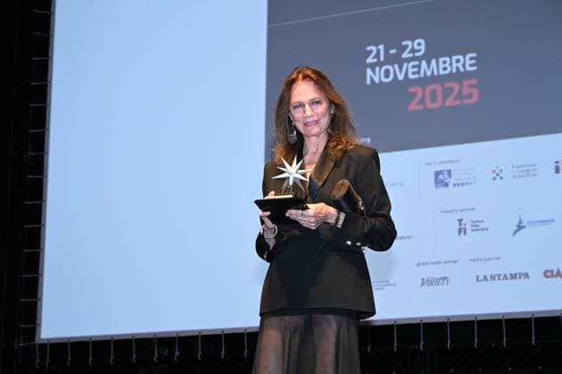 Torino Film Festival 2025, Opening Night - Awards Ceremony. Pictured: Jacqueline Bisset  Copyright: xMaurizioxD Avanzox xipa-agency.netx xDxAvanzo xMangiarottix IPA_Agency_IPA68227412