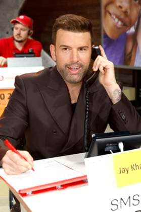 Jay Khan beim 30. RTL-Spendenmarathon 2025 im Studio 8 der EMG Studios. Hürth, 21.11.2025