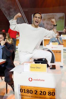 Timur Ülker beim 30. RTL-Spendenmarathon 2025 im Studio 8 der EMG Studios. Hürth, 21.11.2025