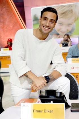 Timur Ülker beim 30. RTL-Spendenmarathon 2025 im Studio 8 der EMG Studios. Hürth, 21.11.2025