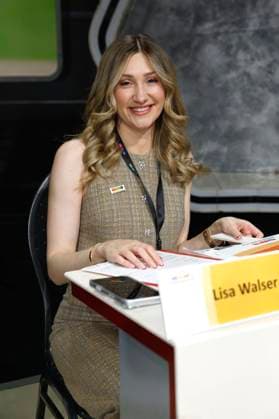 Lisa Walser beim 30. RTL-Spendenmarathon 2025 im Studio 8 der EMG Studios. Hürth, 21.11.2025