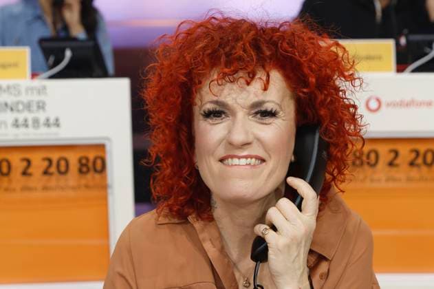 Lucy Diakovska von den No Angels beim 30. RTL-Spendenmarathon 2025 im Studio 8 der EMG Studios. Hürth, 21.11.2025